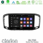 Clarion GL700 Lite Series 8Core Android11 6+128GB VW Sharan 2015-2023 Navigation Multimedia Tablet 9" Με Carplay & Android Auto
