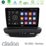 Clarion GL300 Series 4Core Android11 2+32GB Kia Ceed 2018-2023 Navigation Multimedia Tablet 9" Με Carplay & Android Auto (Low Version)