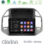 Clarion GL300 Series 4Core Android11 2+32GB Mitsubishi Pajero 2002-2006 Navigation Multimedia Tablet 9" Με Carplay & Android Auto