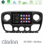 Clarion GL300 Series 4Core Android11 2+32GB Renault/Nissan/Opel Navigation Multimedia Tablet 10" Με Carplay & Android Auto