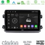 Clarion GL700 Series 8Core Android13 4+64GB Citroen/Fiat/Opel Navigation Multimedia Tablet 9" Με Carplay & Android Auto