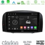 Clarion GL700 Series 8Core Android13 4+64GB Hyundai Sonata 2005-2009 Navigation Multimedia Tablet 10" Με Carplay & Android Auto