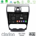 Clarion GL700 Series 8Core Android13 4+64GB Subaru Forester 2015-2018 Navigation Multimedia Tablet 9" Με Carplay & Android Auto