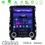 Clarion GL300 Tesla Series Android OS 8Core 4+64GB Renault Megane 4 Navigation Multimedia Tablet 9.7