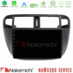 Nakamichi NAM5260 Series 4Core Android13 4+64GB Honda Civic 1995-2001 Navigation Multimedia Tablet 9" Με Carplay & Android Auto