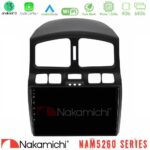 Nakamichi NAM5260 Series 4Core Android13 4+64GB Hyundai Santa Fe 2000-2006 Navigation Multimedia Tablet 9" Με Carplay & Android Auto
