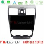 Nakamichi NAM5260 Series 4Core Android13 4+64GB Subaru Forester 2015-2018 Navigation Multimedia Tablet 9" Με Carplay & Android Auto