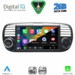 DIGITAL IQ BLF 365BL_CPA (7" DECK) MULTIMEDIA SYSTEM for FIAT 500 mod. 2007-2015 (BLACK) - Image 2