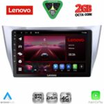 LENOVO LVF 5345SL_CPA (10inc) MULTIMEDIA TABLET for LEXUS RX 300 – 400 mod. 2003-2008