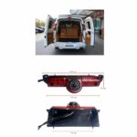 DIGITAL IQ CAMERA SL 806 (AHD) BRAKE LIGHT CAMERA GMC SAVANA VAN and CHEVY EXPRESS mod. 2003-2016 - Image 2