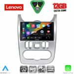 LENOVO SSZ 12101SL_CPA (9inc) MULTIMEDIA TABLET for DACIA DUSTER – LOGAN – SANDERO mod. 2006-2012 (SILVER) - Image 2