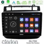 Clarion GL700 Lite Series 8Core Android11 2+32GB VW Touareg 2011-2018 Navigation Multimedia Tablet 9" Με Carplay & Android Auto