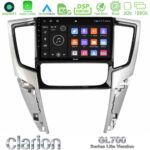 Clarion GL700 Lite Series 8Core Android11 6+128GB Mitsubishi L200 2019-2023 Navigation Multimedia Tablet 9" Με Carplay & Android Auto