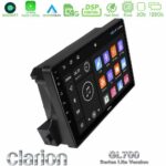 Clarion GL700 Lite Series 8Core Android11 6+128GB Ssangyong Actyon/Kyron 2005-2014 Navigation Multimedia Tablet 9" Με Carplay & Android Auto