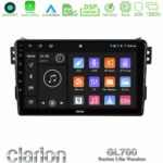 Clarion GL700 Lite Series 8Core Android11 6+128GB Suzuki Splash & Opel Agila 2008-2014 Navigation Multimedia Tablet 9" Με Carplay & Android Auto