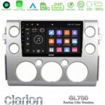 Clarion GL700 Lite Series 8Core Android11 6+128GB Toyota FJ 2007-2014 Navigation Multimedia Tablet 9" Με Carplay & Android Auto