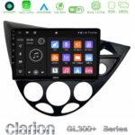 Clarion GL300+ Series 4Core Android11 4+64GB Ford Focus 1999-2004 (RHD) Navigation Multimedia Tablet 9"