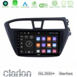 Clarion GL300+ Series 4Core Android11 4+64GB Hyundai i20 2014-2018 RHD Navigation Multimedia Tablet 9"