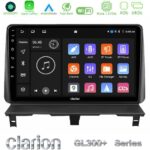 Clarion GL300+ Series 4Core Android11 4+64GB Peugeot Partner / Citroën Berlingo 2002-2008 Navigation Multimedia Tablet 9"