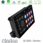 Clarion GL300 Series 4Core Android11 2+32GB Ssangyong Actyon/Kyron 2005-2014 Navigation Multimedia Tablet 9" Με Carplay & Android Auto