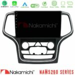 Nakamichi NAM5260 Series 4Core Android13 4+64GB Jeep Grand Cherokee 2014-2020 Navigation Multimedia Tablet 10" Με Carplay & Android Auto