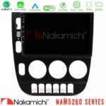 Nakamichi NAM5260 Series 4Core Android13 4+64GB Mercedes ML Class (W163) 1998-2005 Navigation Multimedia Tablet 9" Με Carplay & Android Auto