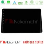 Nakamichi NAM5260 Series 4Core Android13 4+64GB Mitsubishi Eclipse Cross 2018-2023 Navigation Multimedia Tablet 9" Με Carplay & Android Auto