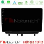 Nakamichi NAM5260 Series 4Core Android13 4+64GB Opel Corsa D 2006-2014 Navigation Multimedia Tablet 9" Με Carplay & Android Auto (Top Mount)