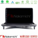 Nakamichi NAM5260 Series 4Core Android13 4+64GB Volvo S40/C30/C70 Navigation Multimedia Tablet 9" Με Carplay & Android Auto