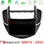 Nakamichi NAM5710 Series 8Core Android13 4+64GB  Chevrolet Trax 2013-2020 Navigation Multimedia Tablet 9"