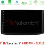Nakamichi NAM5710 Series 8Core Android13 4+64GB  Chevrolet Aveo 2006-2010 Navigation Multimedia Tablet 9"