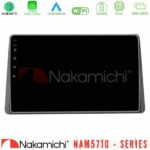 Nakamichi NAM5710 Series 8Core Android13 4+64GB  Dacia Duster 2019-> Navigation Multimedia Tablet 10"
