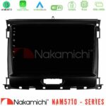 Nakamichi NAM5710 Series 8Core Android13 4+64GB  Ford Ranger 2017-2022 Navigation Multimedia Tablet 9"