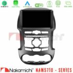 Nakamichi NAM5710 Series 8Core Android13 4+64GB  Ford Ranger 2012-2016 Navigation Multimedia Tablet 9"