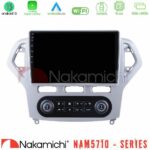 Nakamichi NAM5710 Series 8Core Android13 4+64GB  Ford Mondeo 2007-2011 (Auto A/C) Navigation Multimedia Tablet 10"