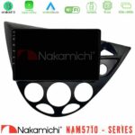 Nakamichi NAM5710 Series 8Core Android13 4+64GB Ford Focus 1999-2004 (RHD) Navigation Multimedia Tablet 9"