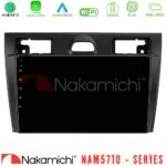 Nakamichi NAM5710 Series 8Core Android13 4+64GB  Ford Fiesta/Fusion Navigation Multimedia Tablet 9"