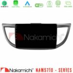 Nakamichi NAM5710 Series 8Core Android13 4+64GB  Honda CRV 2012-2017 Navigation Multimedia Tablet 9"
