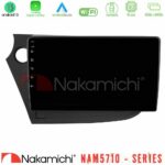 Nakamichi NAM5710 Series 8Core Android13 4+64GB  Honda Insight 2009-2015 Navigation Multimedia Tablet 9"