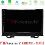 Nakamichi NAM5710 Series 8Core Android13 4+64GB  Honda HR-V 2021-> Navigation Multimedia Tablet 9"