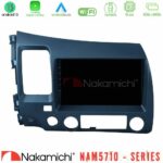 Nakamichi NAM5710 Series 8Core Android13 4+64GB  Honda Civic 2006-2011 Navigation Multimedia Tablet 9"