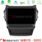 Nakamichi NAM5710 Series 8Core Android13 4+64GB Hyundai iX45 2012-2017 Navigation Multimedia Tablet 9"