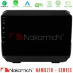 Nakamichi NAM5710 Series 8Core Android13 4+64GB  Jeep Wrangler 2018-> Navigation Multimedia Tablet 9"