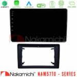 Nakamichi NAM5710 Series 8Core Android13 4+64GB  Chrysler / Dodge / Jeep Navigation Multimedia Tablet 10"