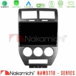 Nakamichi NAM5710 Series 8Core Android13 4+64GB  Jeep Compass/Patriot 2007-2008 Navigation Multimedia Tablet 10"