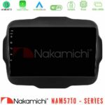 Nakamichi NAM5710 Series 8Core Android13 4+64GB  Jeep Renegade 2015-2019 Navigation Multimedia Tablet 9"