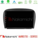 Nakamichi NAM5710 Series 8Core Android13 4+64GB  Mercedes SL Class 2005-2011 Navigation Multimedia Tablet 9"