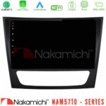 Nakamichi NAM5710 Series 8Core Android13 4+64GB  Mercedes E Class / CLS Class Navigation Multimedia Tablet 9"