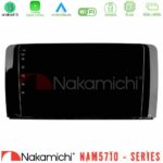 Nakamichi NAM5710 Series 8Core Android13 4+64GB  Mercedes R Class Navigation Multimedia Tablet 9"
