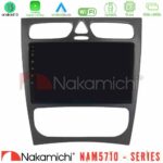 Nakamichi NAM5710 Series 8Core Android13 4+64GB  Mercedes C Class (W203) Navigation Multimedia Tablet 9"